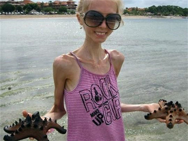 俄罗斯女孩kseniya bubenko，世界最瘦！