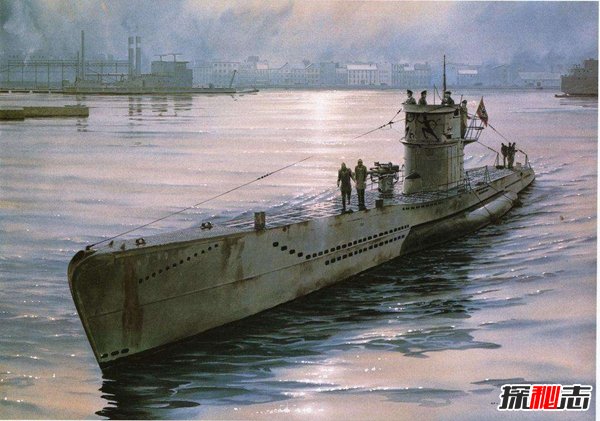 纳粹消失54艘的u型潜艇之谜,全部悄悄前往南极的秘密基地
